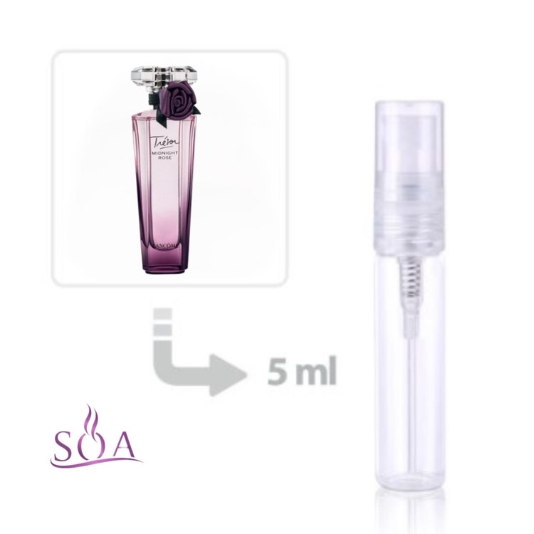 دکانت عطر لانکوم میدنایت رز 5 میل زنانه با رایحه شیرین و گلی – Lancome Midnight Rose Decant 5ml