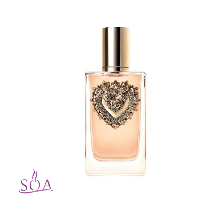 عطر دولچه گابانا دووشن Devotion ادوپرفیوم 100 میل با رایحه وانیل و مرکبات