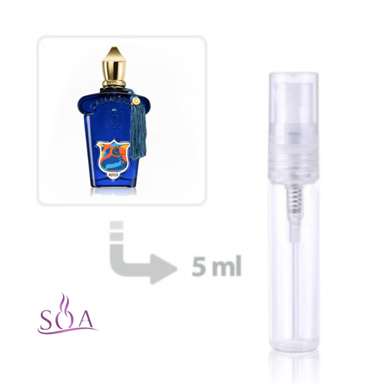 دکانت عطر کازاموراتی مفیستو زرژاف 5 میل رایحه خنک مرکباتی مردانه Xerjoff Casamorati Mefisto