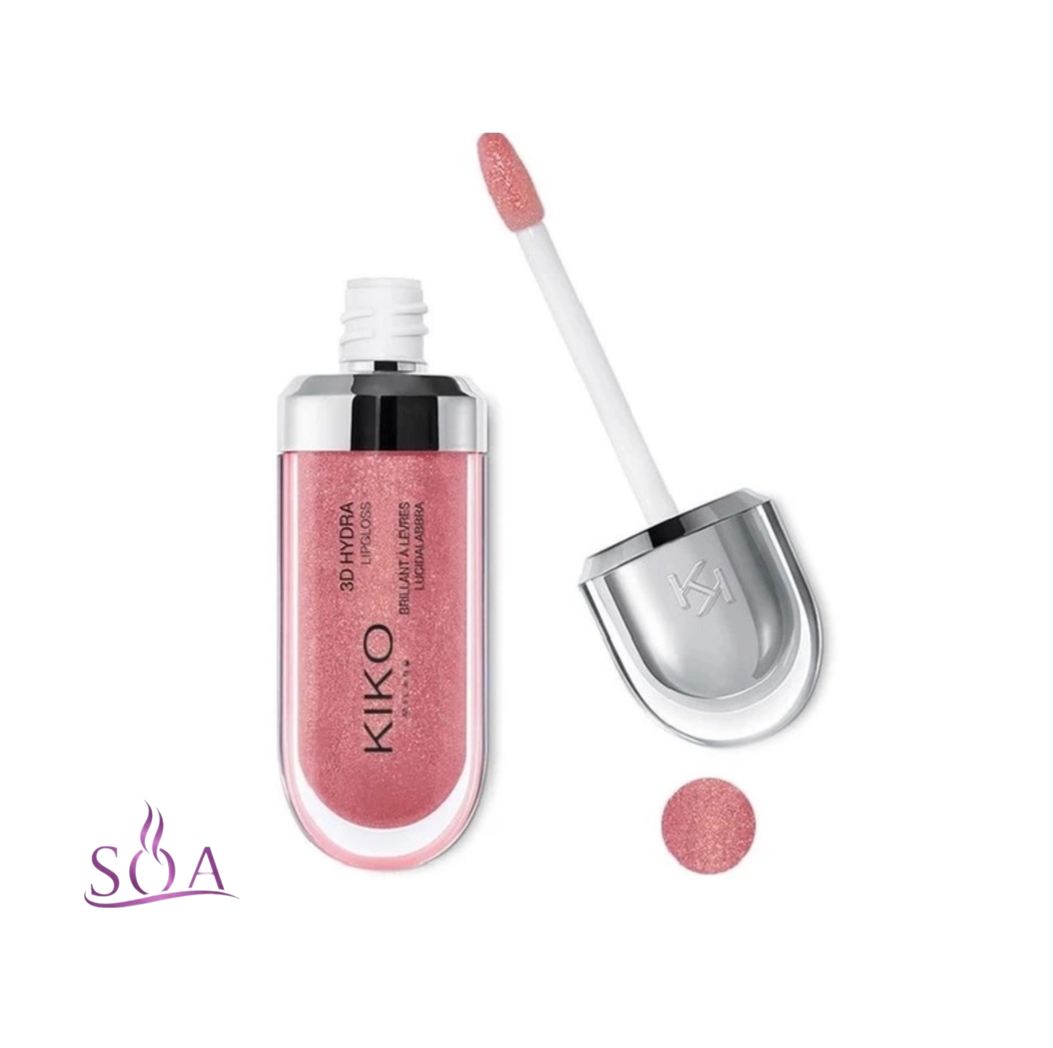 لیپ گلاس 3D HYDRA کیکو شماره 17| Kiko 3D Hydra Lipgloss