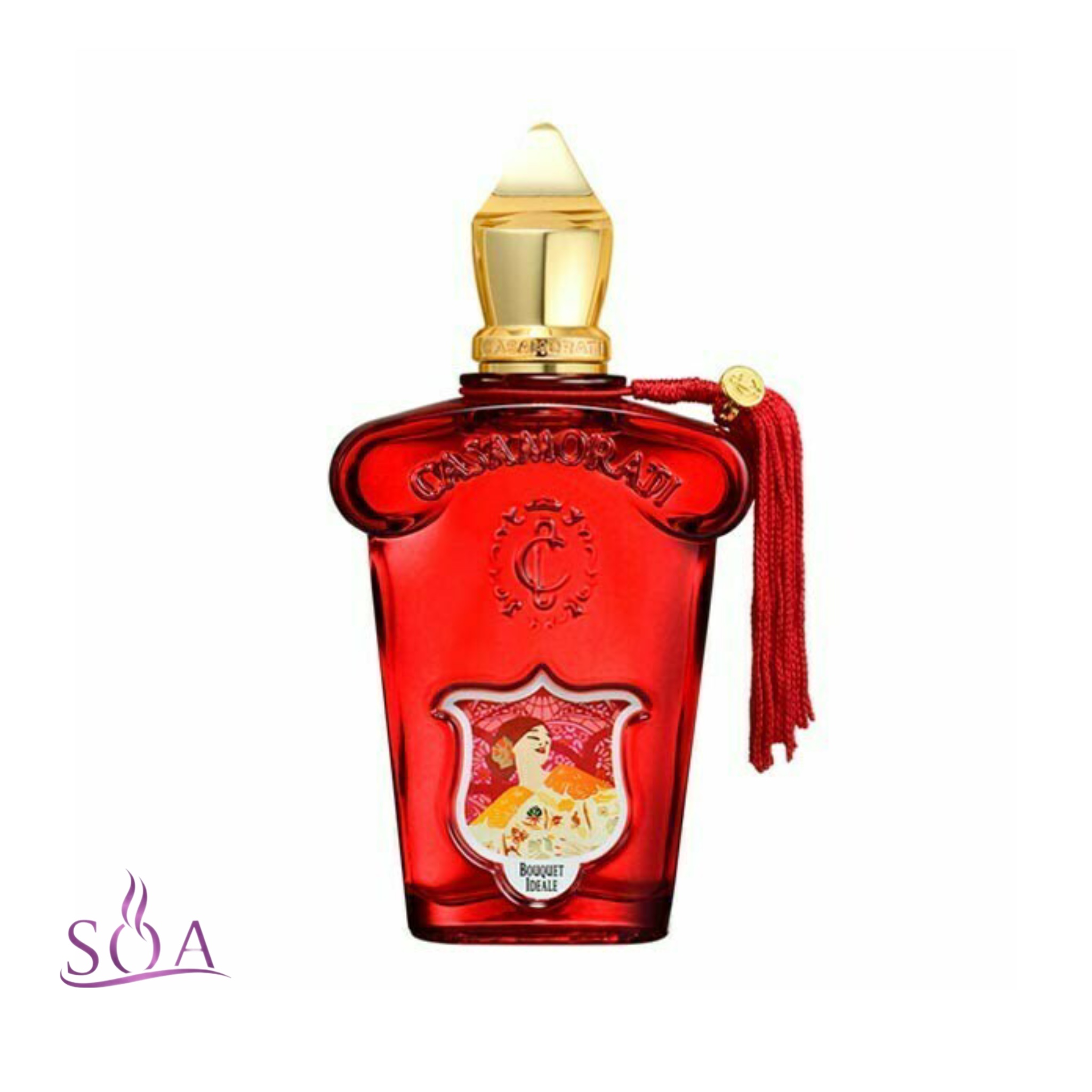 عطر کازاموراتی بوکت ایدل با رایحه‌ای گرم، شیرین، زنانه و لوكس