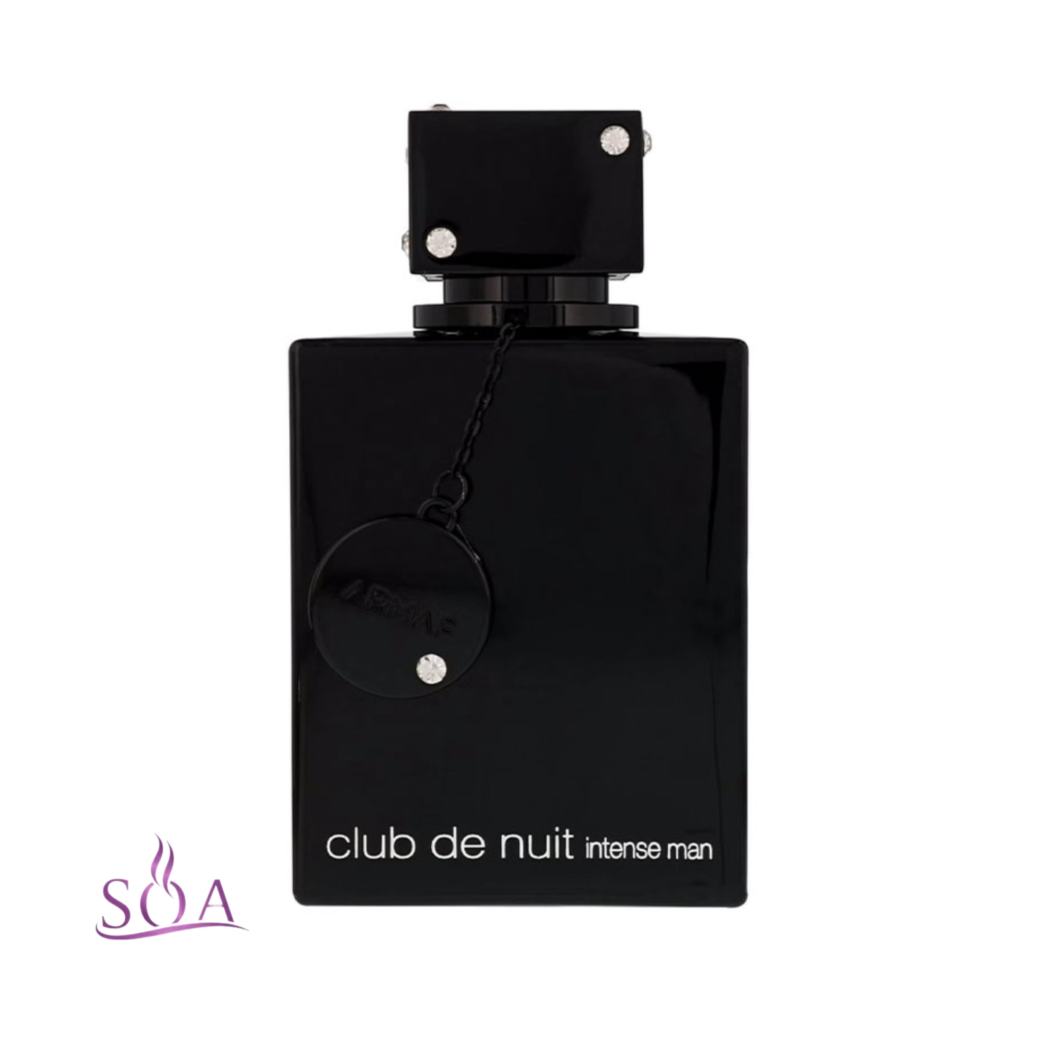 عطر آرماف کلاب د نویت اینتنس مردانه ۱۰۵ میل با رایحه خنک، تلخ و مرکباتی