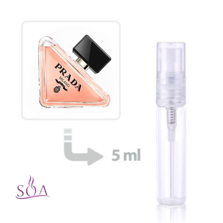دکانت ۵ میل عطر زنانه پرادا پارادوکس در شیشه مسافرتی شیک و باکیفیت