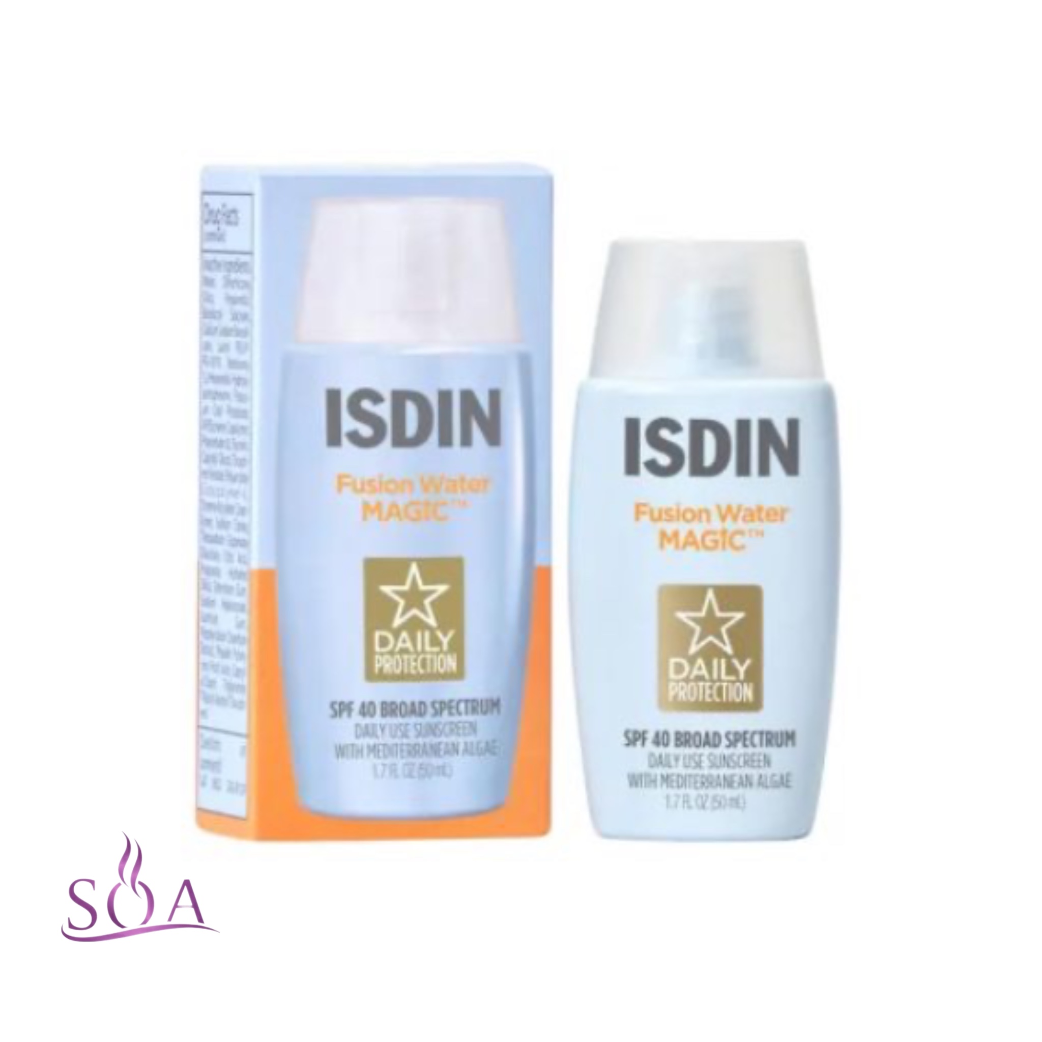 ضد آفتاب ایزدین ISDIN مدل Fusion Water Magic حجم 50 میل