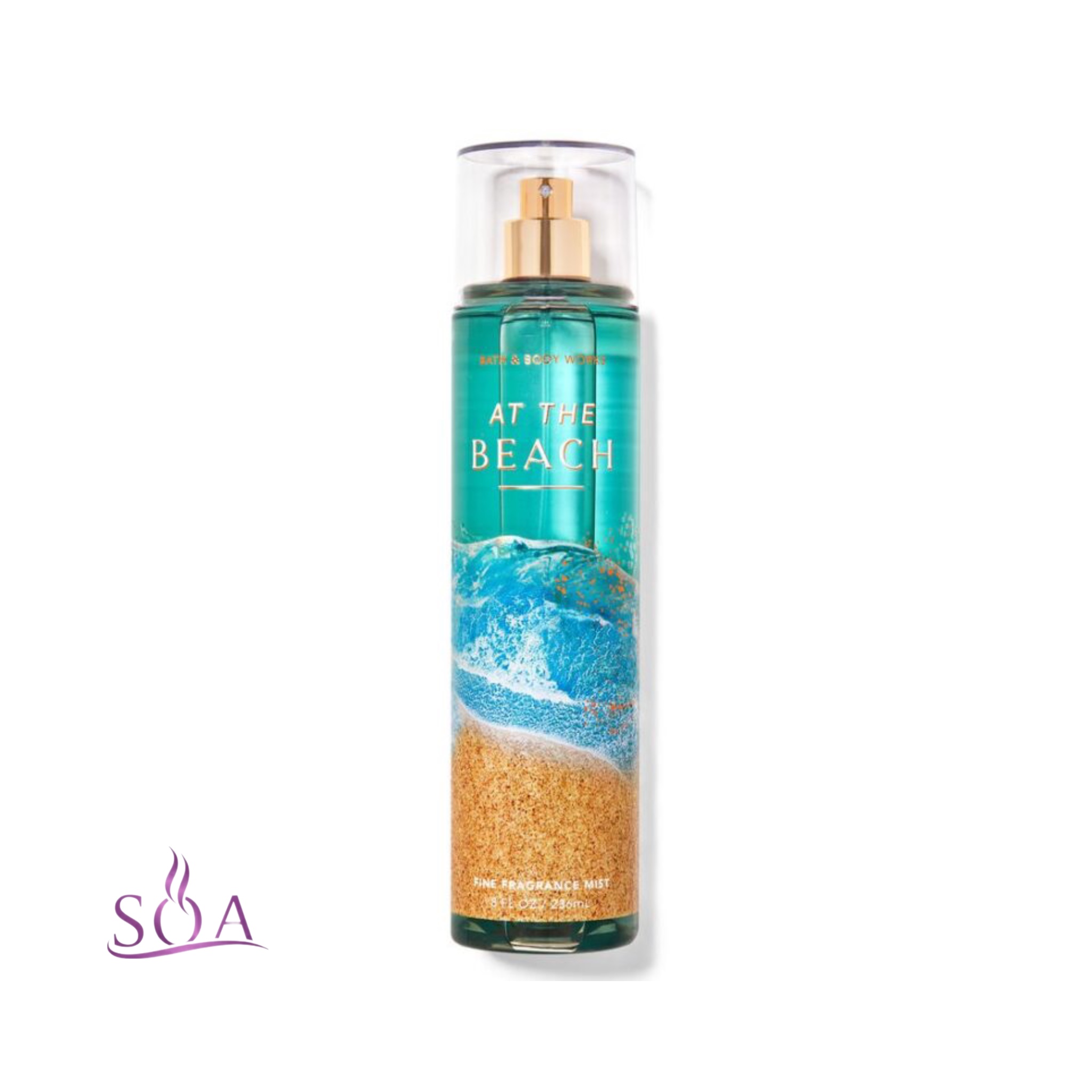 بادی اسپلش بث اند بادی وورکس Bath and Body Works رایحه At The Beach حجم ۲۳۶ میل