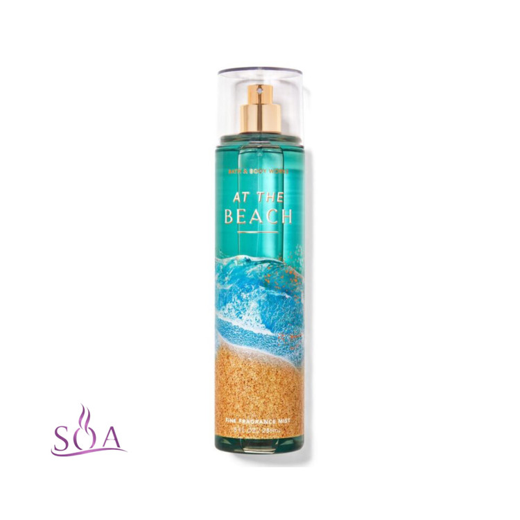 بادی اسپلش بث اند بادی وورکس Bath and Body Works رایحه At The Beach حجم ۲۳۶ میل