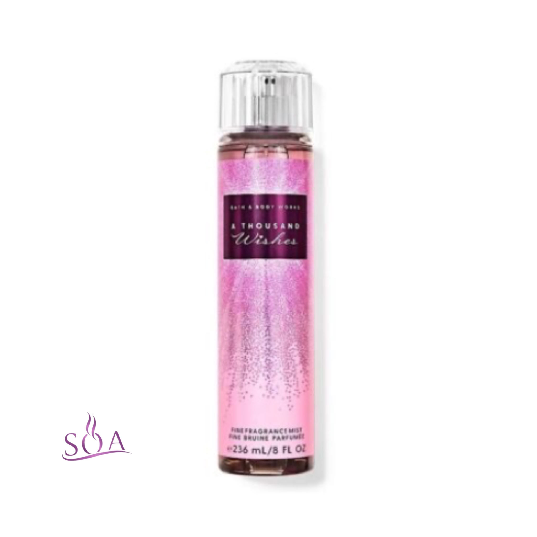 بادی اسپلش بث اند بادی وورکس Bath and Body Works رایحه A Thousand Wishes حجم 236 میل