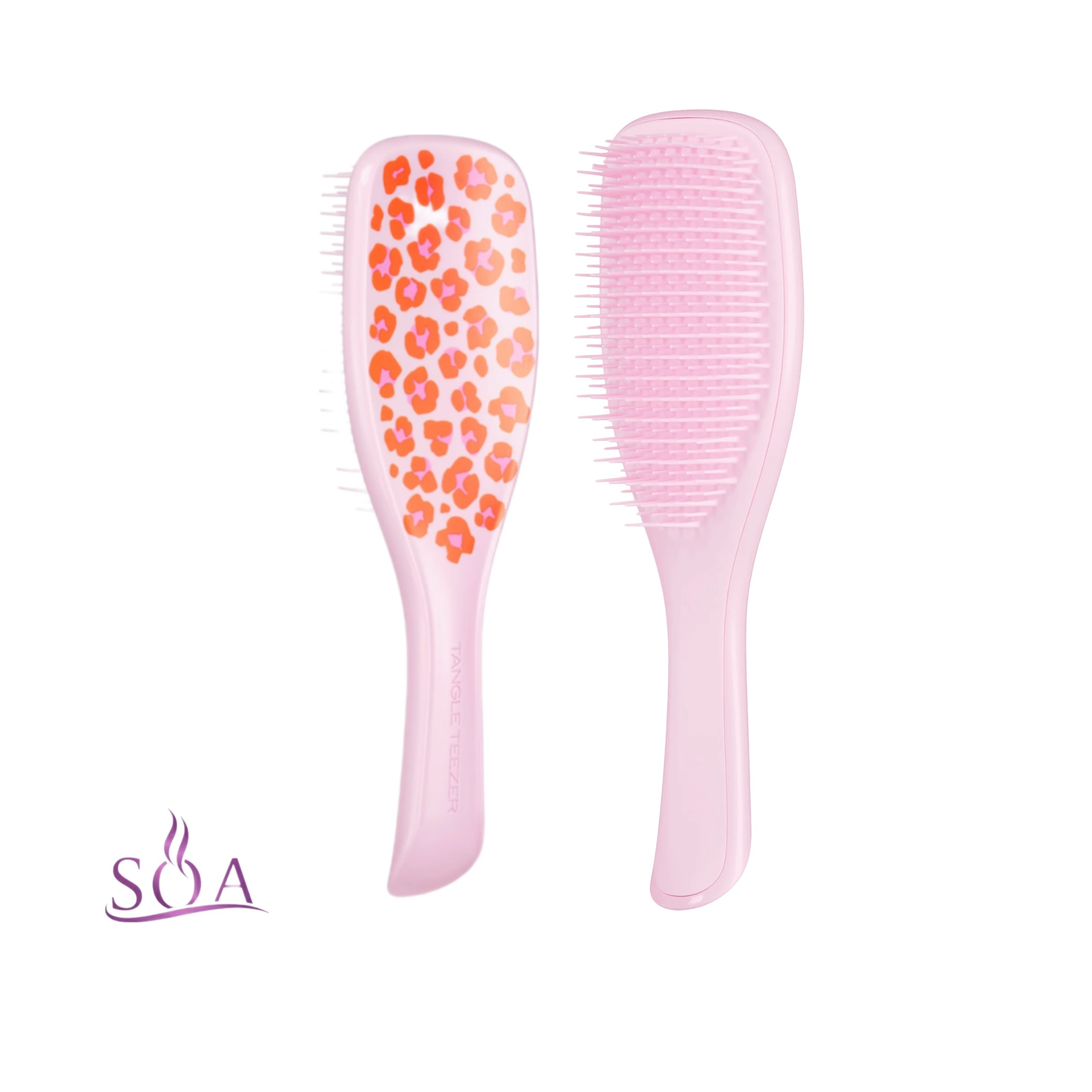Tangle Teezerr detangling hair brush leoparad