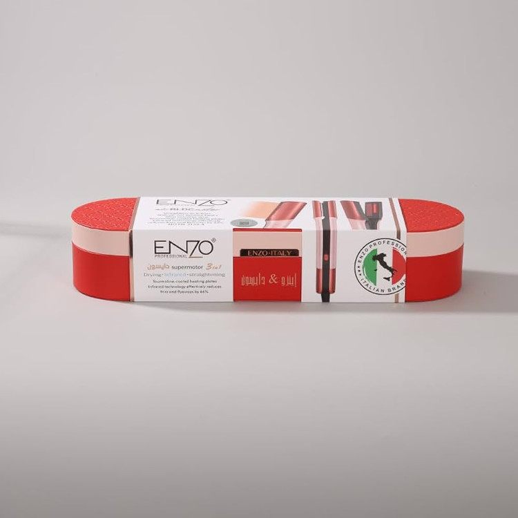 اتو مو حرفهای انزو ENZO Professional Hair Straightener(لوكس ترين و جديد ترين محصول انزو)