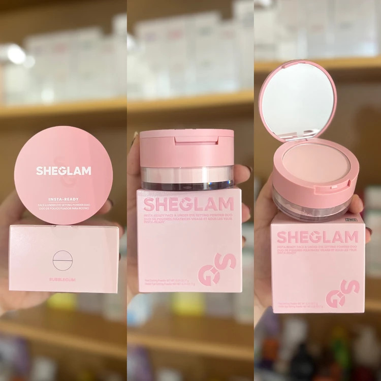 پودر فیکس دو طبقه شیگلم مدل بوبلگام Bubblegum