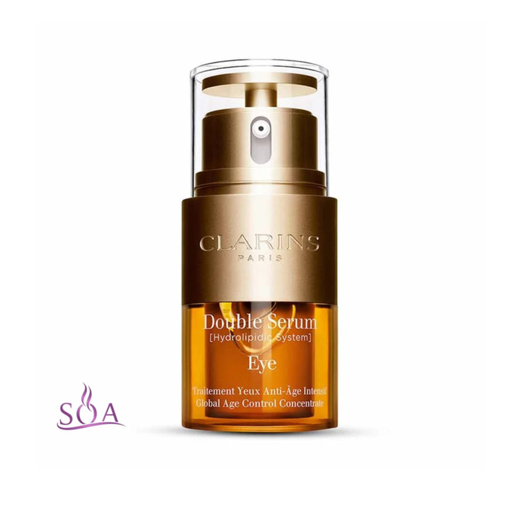 دبل سرم دور چشم جوانساز قوی کلارنس Clarins Double Serum Eye