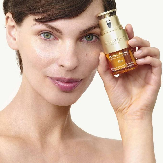 دبل سرم دور چشم جوانساز قوی کلارنس Clarins Double Serum Eye