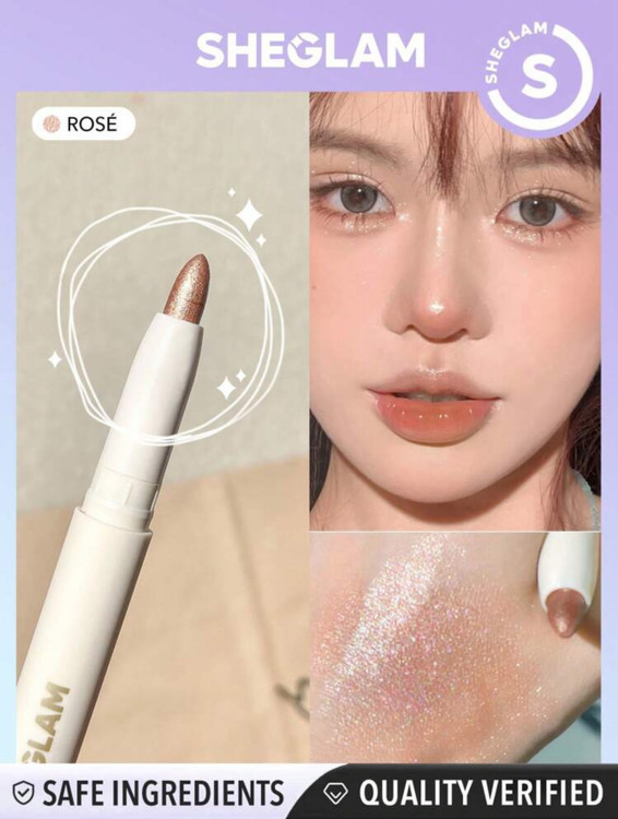 هایلایتر مدادی شیگلم مدل Big N’ Bright رنگ Rose